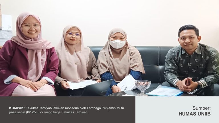 Pelaksanaan Monitoring dan Evaluasi Kegiatan Akademik oleh Lembaga Penjamin Mutu Fakultas Tarbiyah