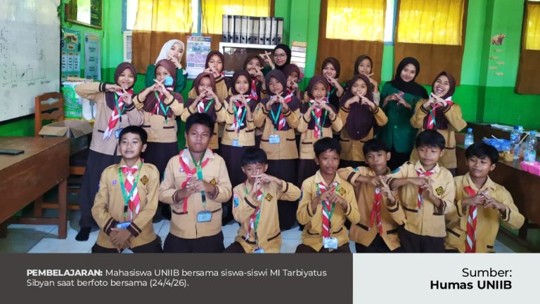 Dari Kampus ke Kelas: Mahasiswa Tadris Matematika UNIIB Hidupkan Pembelajaran di MI Tarbiyatus Sibyan